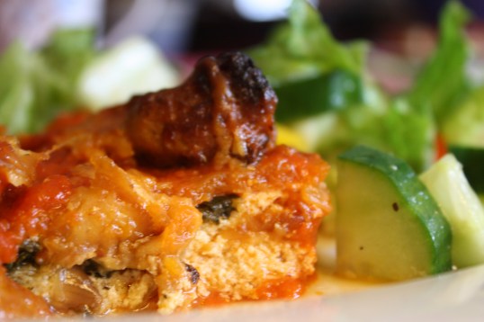 Sausage and Sweet Potato Lasagna