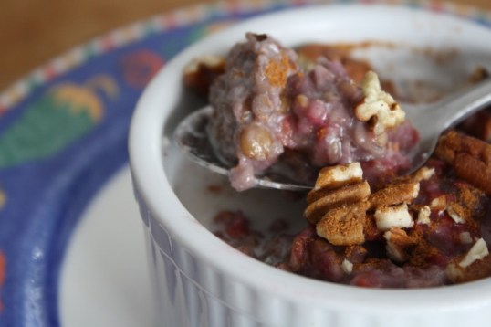 fruity breakfast pilaf